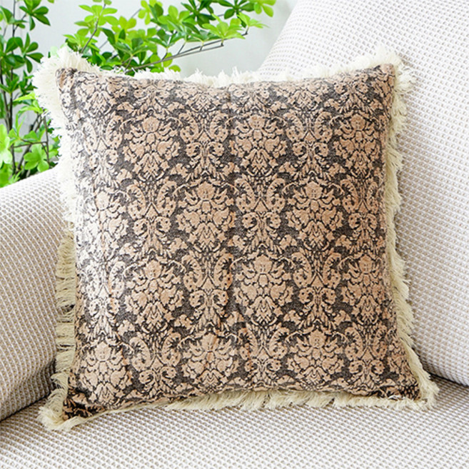 홈플로우 유럽풍 가든 플라워 쿠션커버