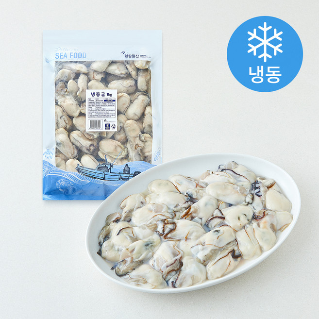 삼삼물산 굴 (냉동), 1개, 1kg