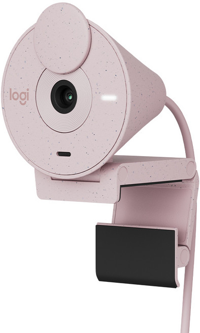 로지텍 BRIO 300 웹캠 로즈핑크, 960-001449