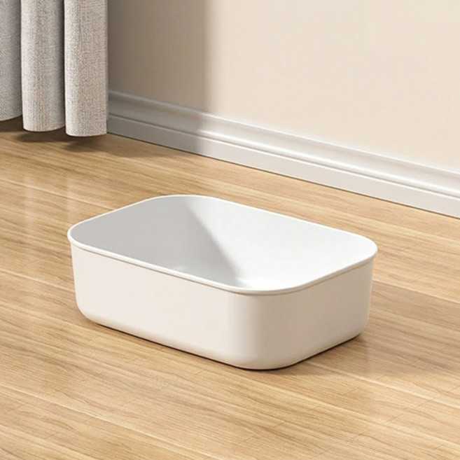 호랑나비 데일로그 모듈형 펜트리 리빙박스 플랫형, 화이트, 1개