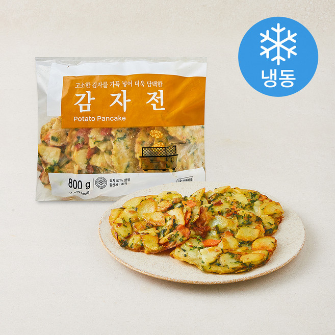 세미원 감자전 8개입 (냉동), 800g, 1개