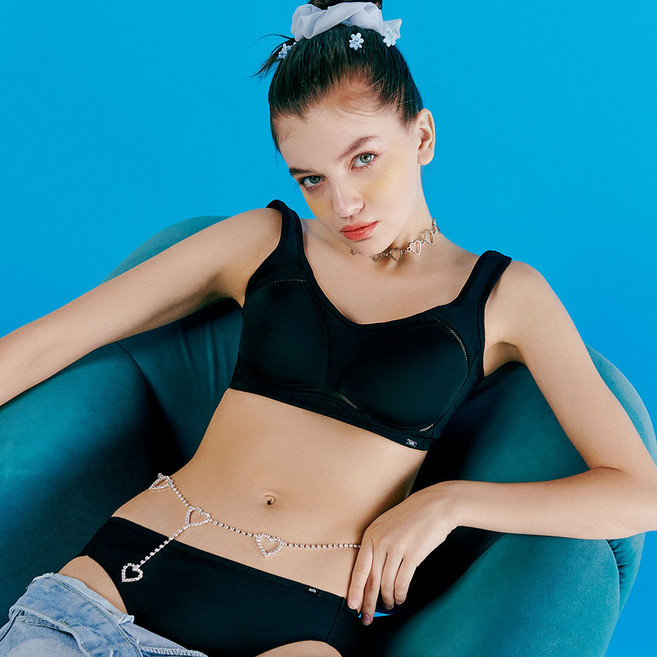 솔브 베이직 노와이어 스포츠브라 SBRS204