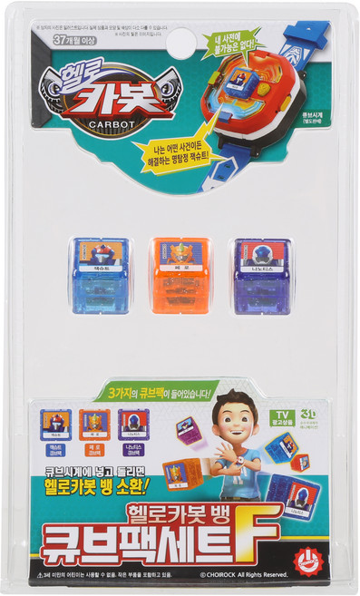 헬로카봇 뱅 큐브팩 완구 세트 F, 혼합색상, 1개
