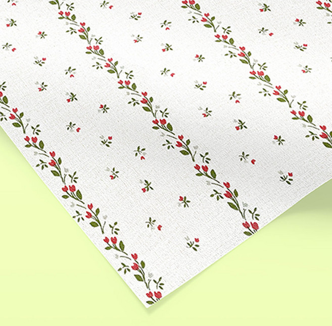 베니리아데코르 월드디자인 꽃무늬 데코시트지, 피에스타11-539, 폭 45 x 길이 250cm