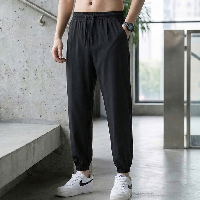 MarketA 男款薄款訓練涼感褲 M263-0386