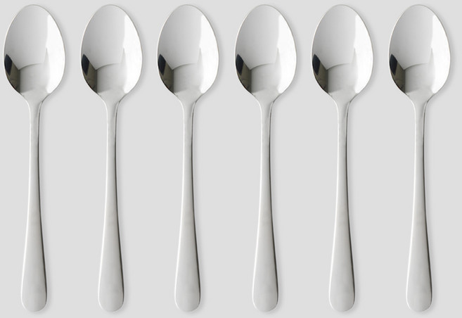 세라토가 리노 커트러리 디저트 스푼, 6개, 상세참고