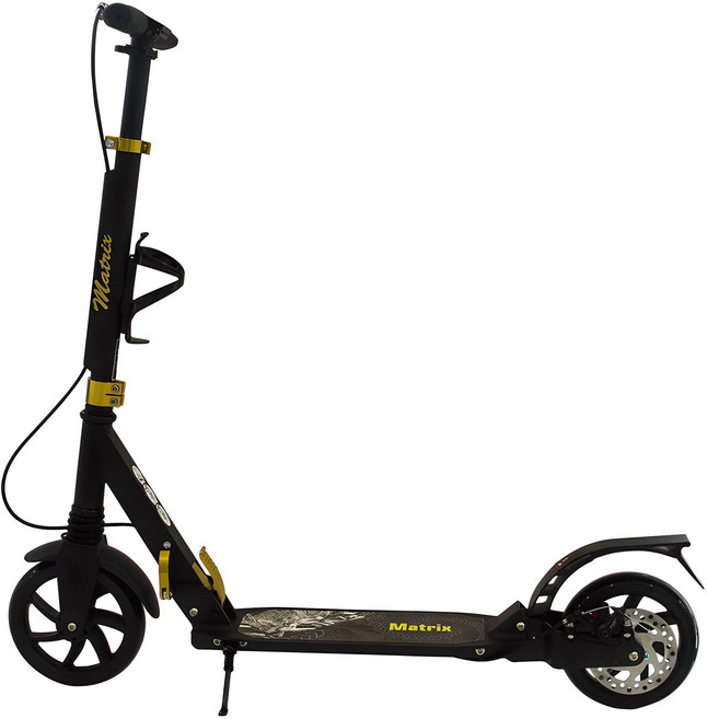 SDSPEED Matrix 成人及青少年用滑板車, 1台, 黑色