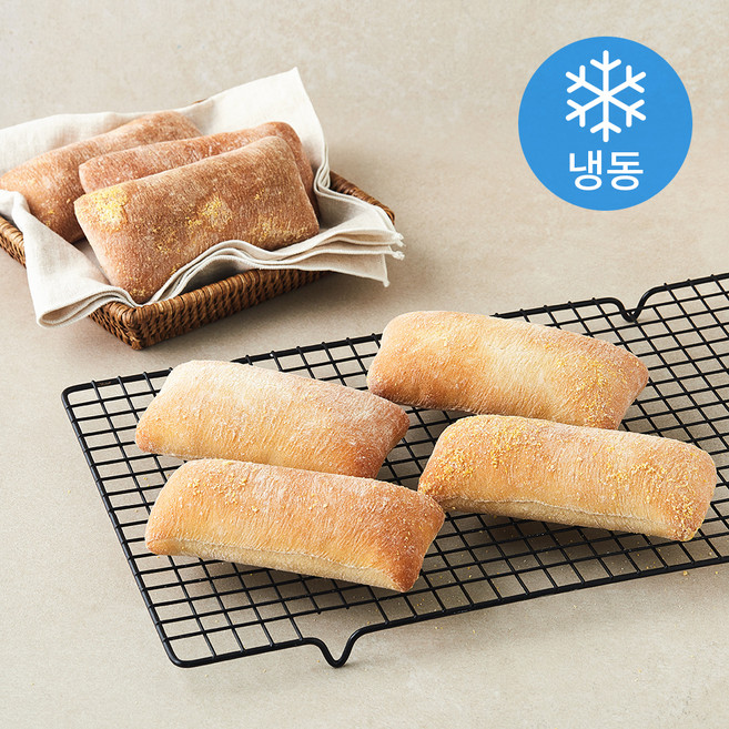 크럼 치아바타 (냉동), 50g, 1개, 8개입
