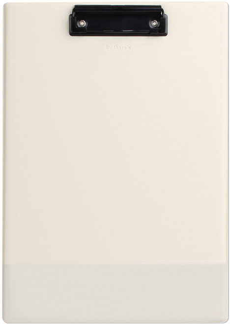 데얼스 A4 슬리브 클립보드, 바닐라, 1개