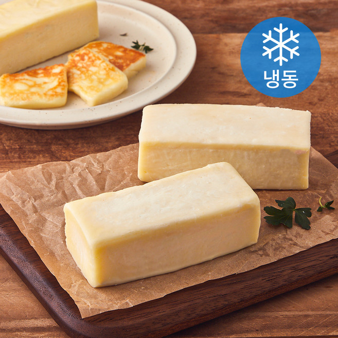 구워먹는 블록 치즈 (냉동), 500g, 2개