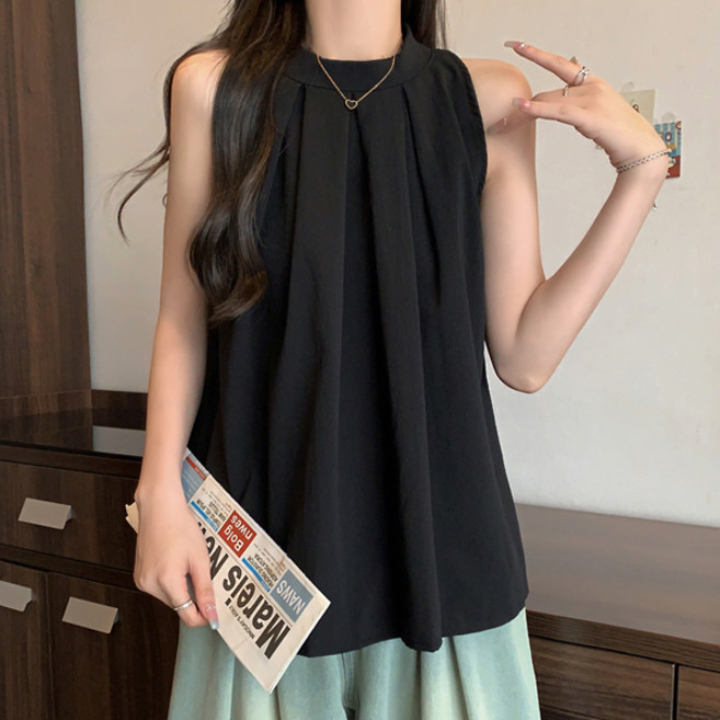 루나걸 여성용 버어마비 셔링 넥 빅사이즈 블라우스 L26SMBL030634