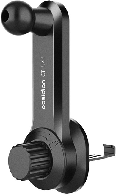 옵시디언 일체형 연장마운트 차량용 송풍구형 핸드폰 거치대, 1개