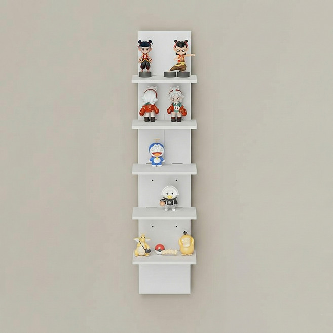 예은홈시스 월장식 오픈형 5단 벽선반, 화이트, 1개
