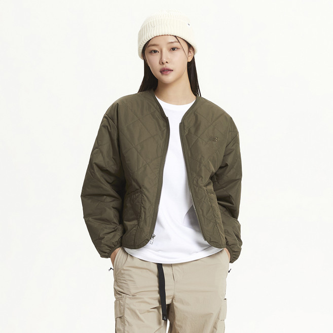 뉴발란스 여성용 퀼티드 우븐자켓 WJ43517