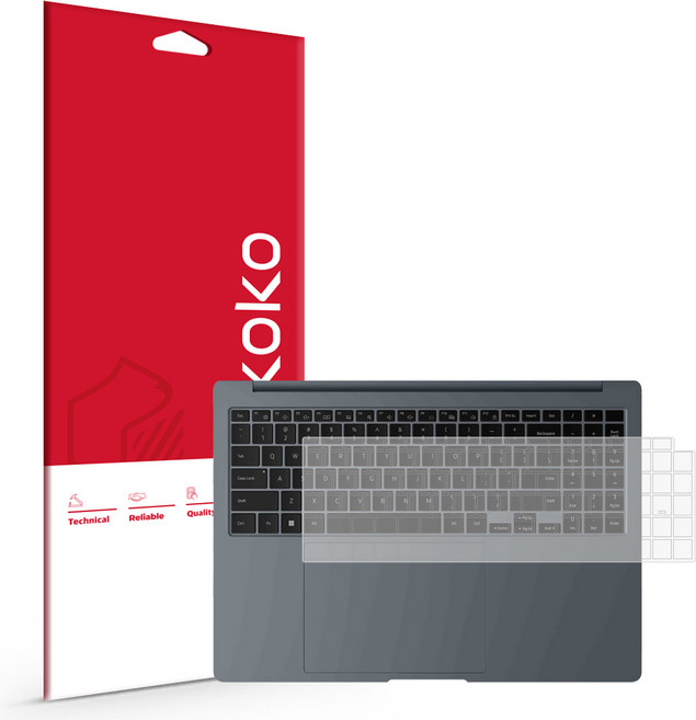 스코코 슬림 TPU 키스킨 갤럭시북4 프로 NT960XGK XGQ, 1개
