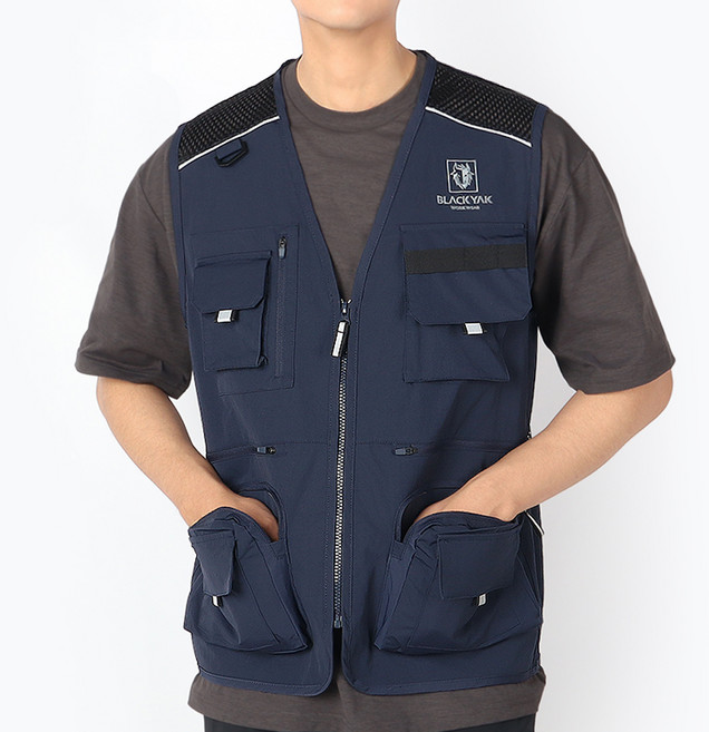 블랙야크워크웨어 남성용 고급형 by 데일리 등산 조끼