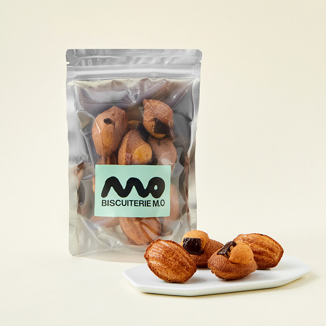 비스퀴테리엠오 미니 소금초코 마들렌, 140g, 1개