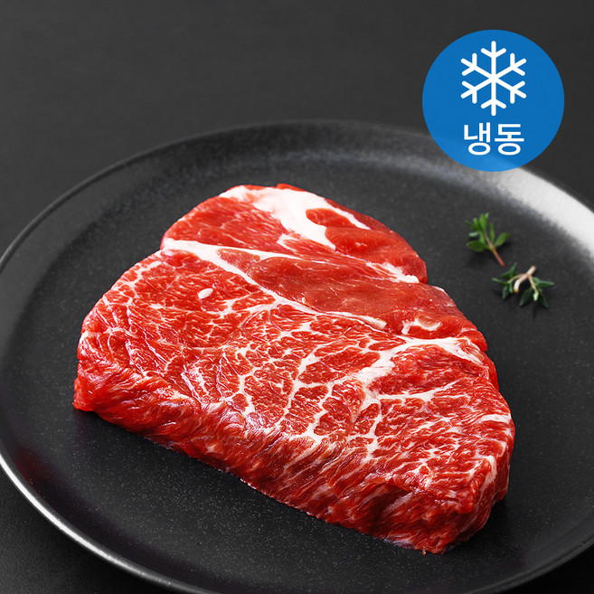 육감하누 등심 웻 드라이에이징 소고기 (냉동), 250g, 1개