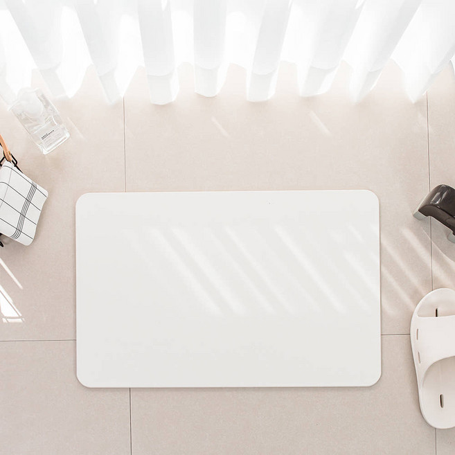 모던홀릭 규조토 발매트, 아이보리, 1개
