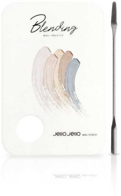 Jello Jello 指甲油調色盤+調色棒, 1組, 混色