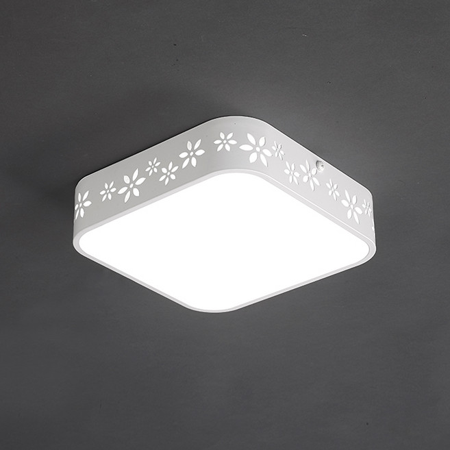 샤미즈 LED 프리미엄 직부등 봄꽃 18W, 화이트