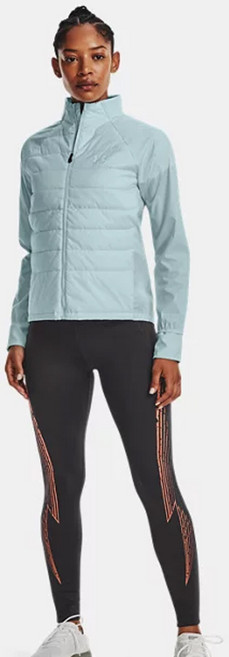 언더아머 여성용 UA 스톰 런 인슐레이트 하이브리드 재킷 1355812-469