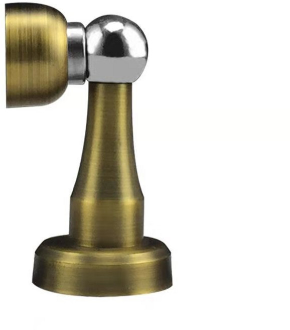 팝마인즈 침실 화장실 자석 도어스토퍼, 골드, 1개