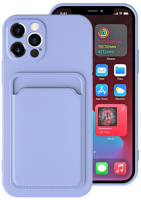 IDEAR 파스텔 카드수납 카메라보호 휴대폰 케이스