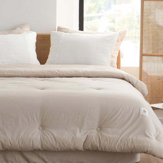 오가닉 순면 옥수수 솜 차렵이불