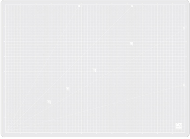 윈스타 반투명 커팅매트, 화이트