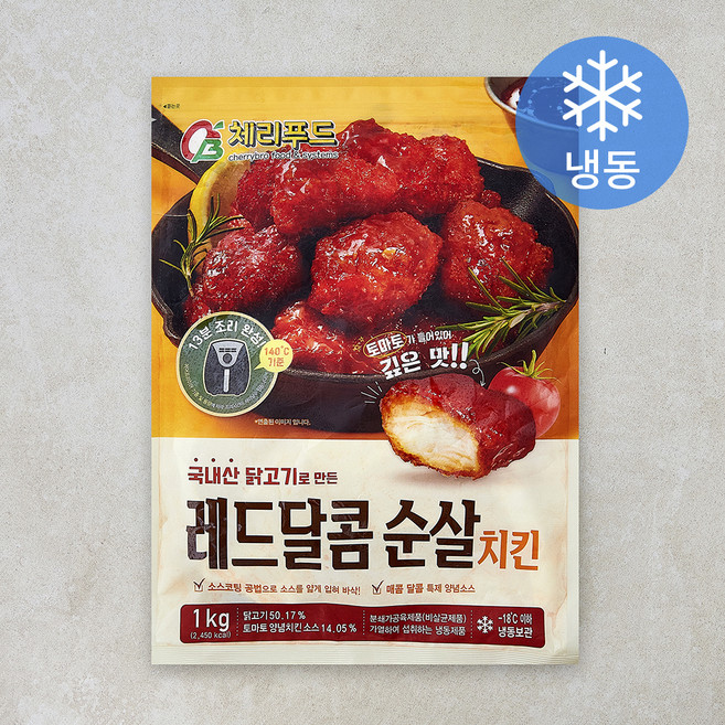 레드달콤 순살치킨 (냉동), 1kg, 1개