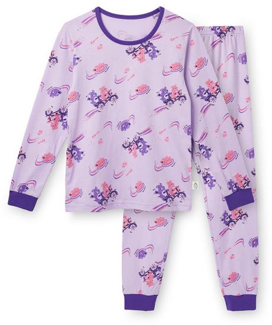 첨이첨이 여아용 HFP 학생 9부 면 잠옷 상하의 세트 03