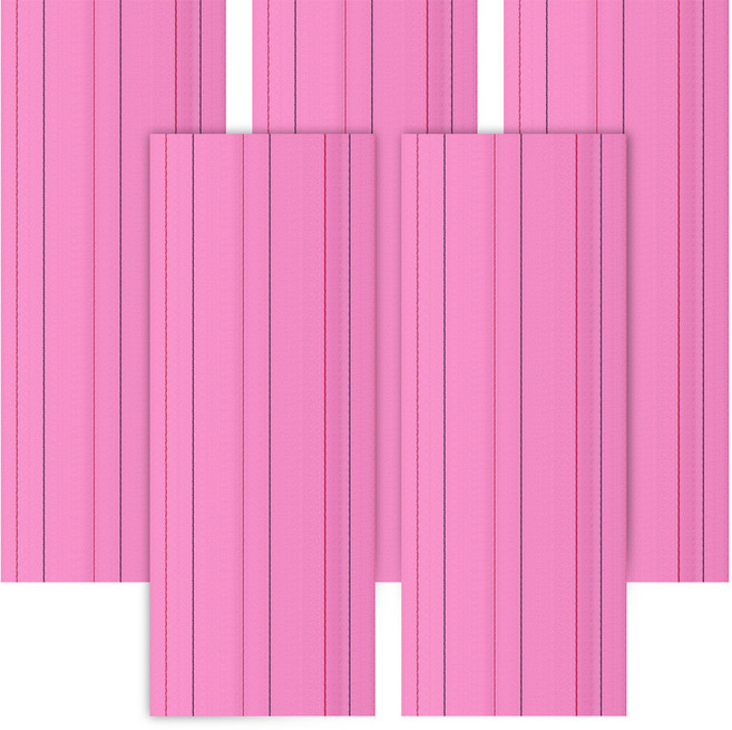 송월타월 마사지 등밀이, 핑크, 1개, 5개입