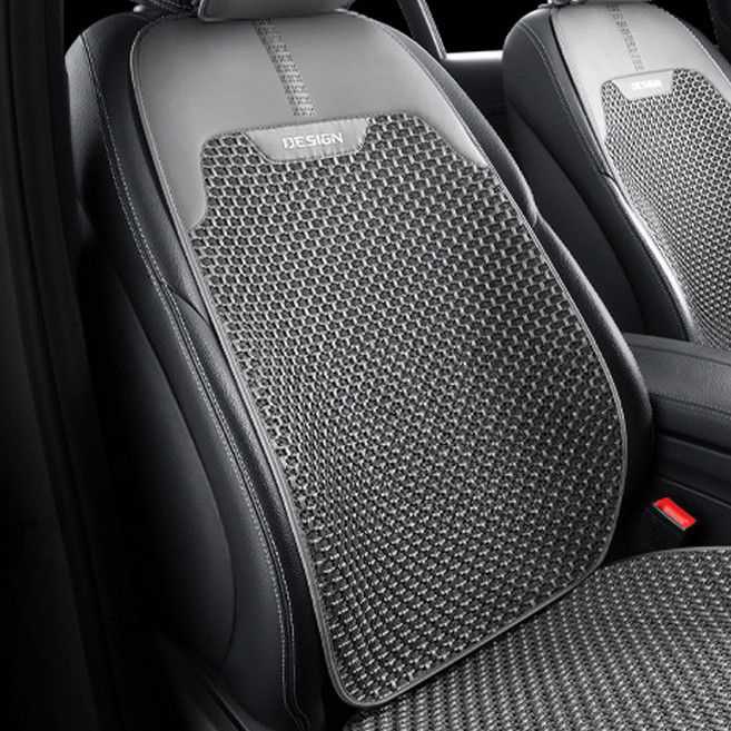 순잠 에어 여름 자동차 시트 1인 등받이, 그레이, 1개