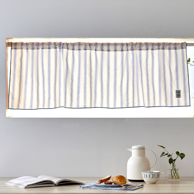 모던하우스 써니팝 면 봉집형 바란스커튼