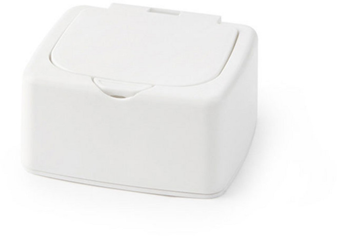 팝마인즈 푸시 다용도 보관함 심플 화이트 1칸, 1개