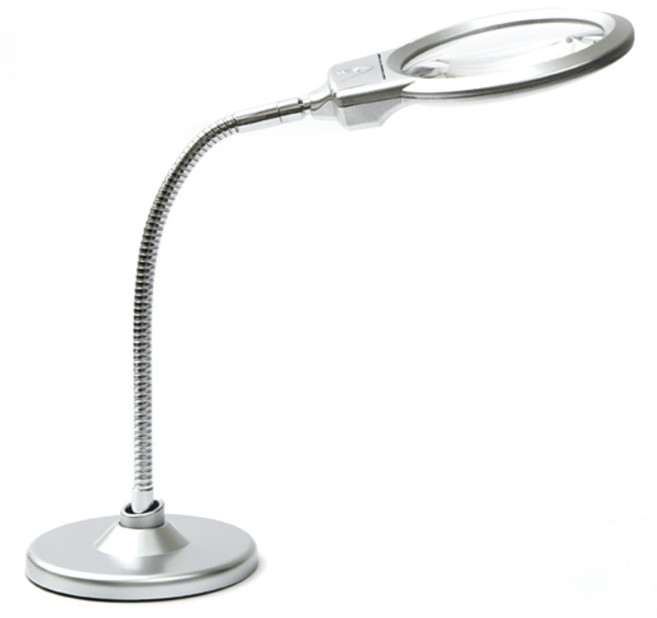 ETSHOP 대형 자바라 스탠드 돋보기, 1개