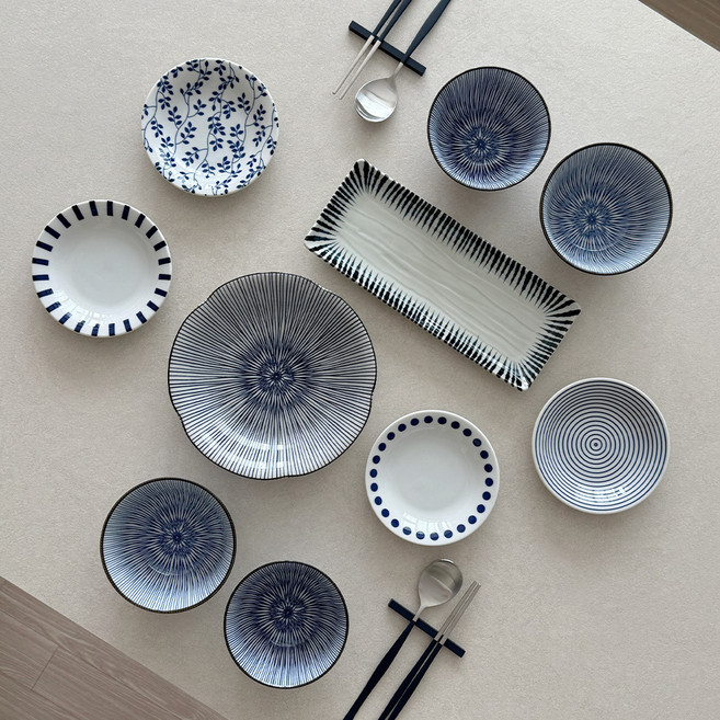 니코트 BEST 일본 가정식 2인 홈세트 10p, 10종, 1세트