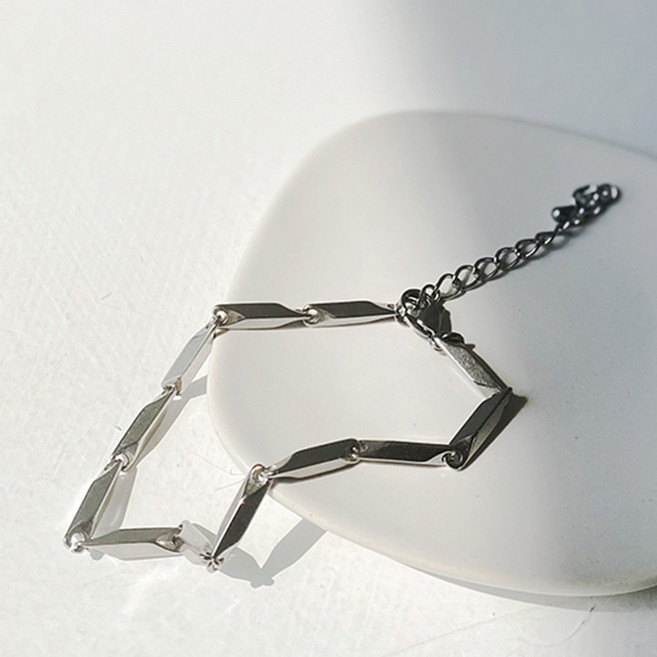 노이드비 남성용 써지컬스틸 대나무체인 기본 팔찌