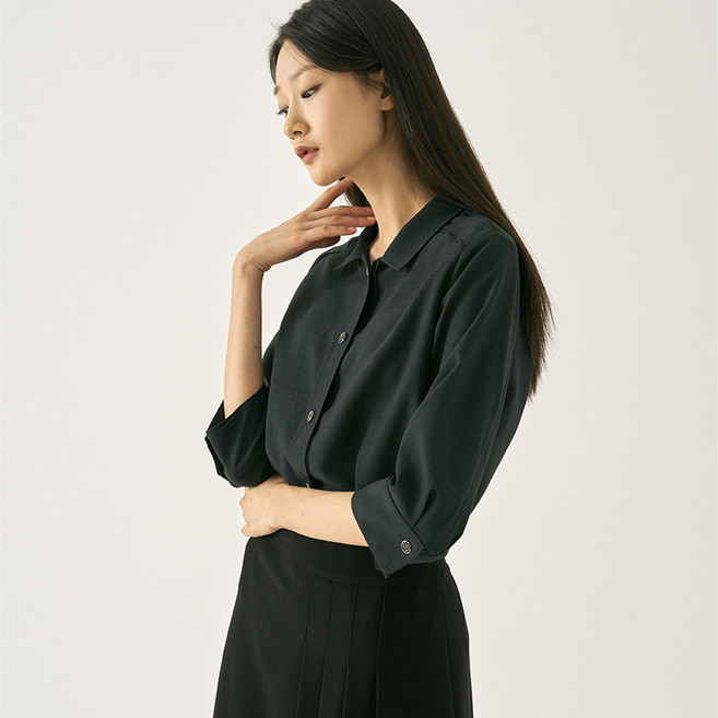 zishen 女款雪紡外套式襯衫 LFWSN803
