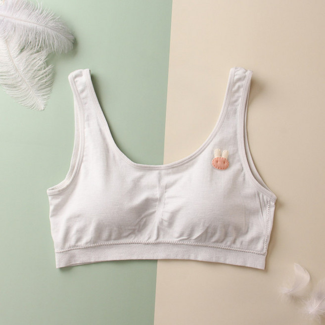 어리마켓 청소년 부드러운 토끼 주니어 학생 브라