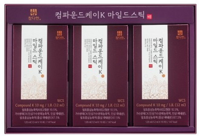 참다한 컴파운드케이K 마일드 스틱 30p, 360ml, 1개