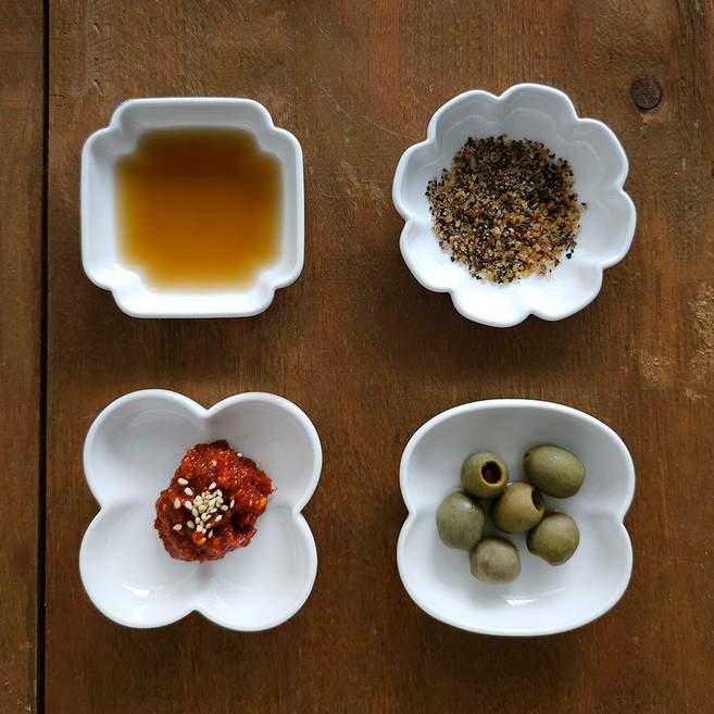 끌리메 칸타 소스볼 4종 세트, 크림화이트, 1세트