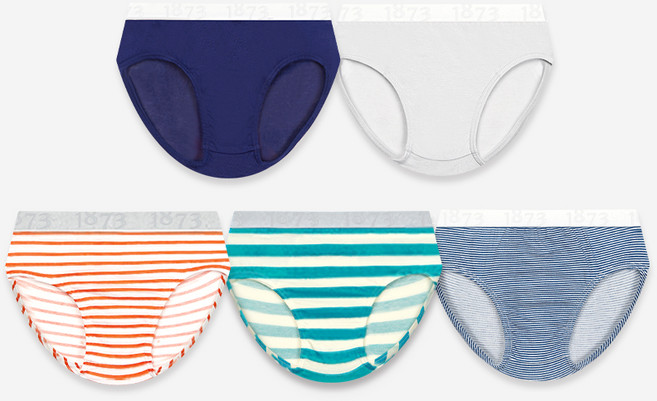 유니프랜드 남아용 댄디 삼각 팬티 5종 세트