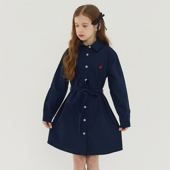 비버리힐스폴로클럽 아동용 시그널로고셔츠원피스