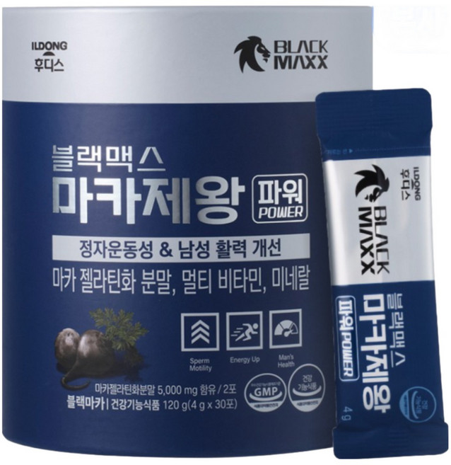 블랙맥스 마카제왕 파워 블랙마카 30p, 120g, 1개