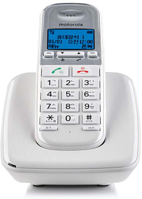 모토로라 디지털 무선전화기, S3001A