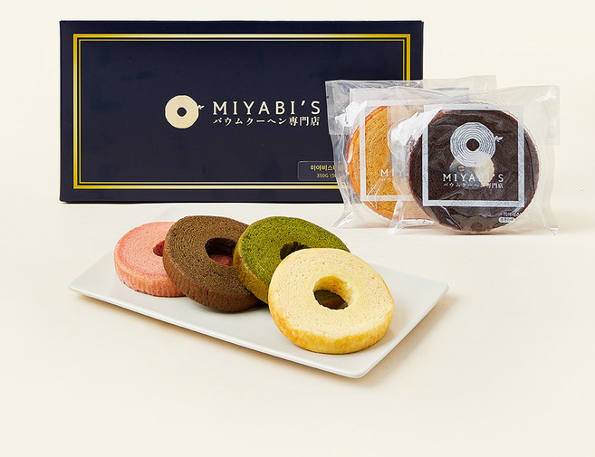 미야비스바움쿠헨 오쿠리모노 50g x 7종 세트 + 쇼핑백, 1세트