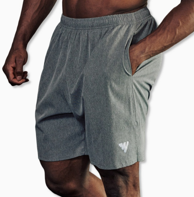 윈어블 남성용 헬스 운동 밴딩 기능성 쿨링 메쉬 5부 데일리 트레이닝 팬츠