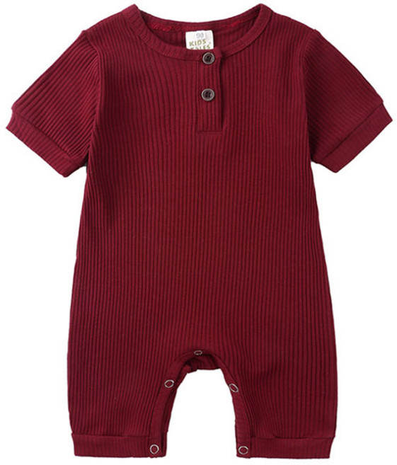 조이멀티 반팔 골지 우주복